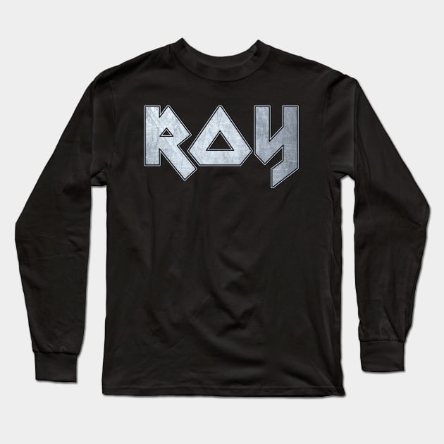 Heavy metal Roy Long Sleeve T-Shirt by KubikoBakhar